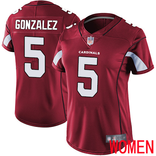 Arizona Cardinals Limited Red Women Zane Gonzalez Home Jersey NFL Football 5 Vapor Untouchable